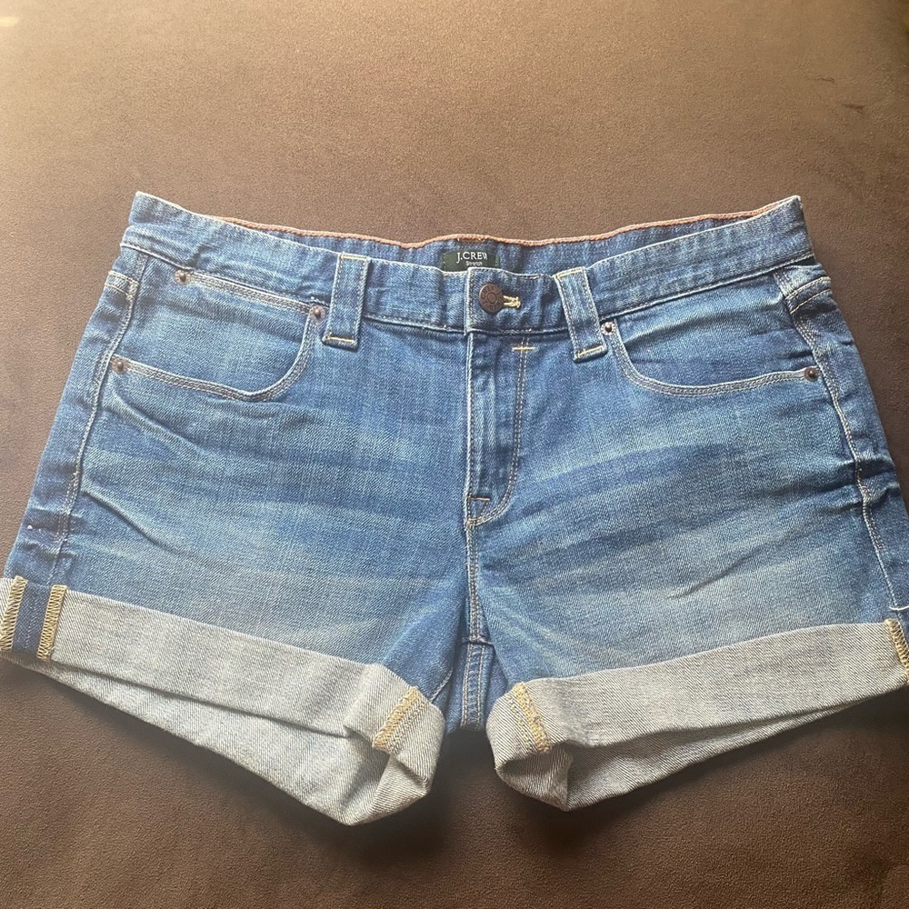 J. Crew Women's Blue Denim Shorts